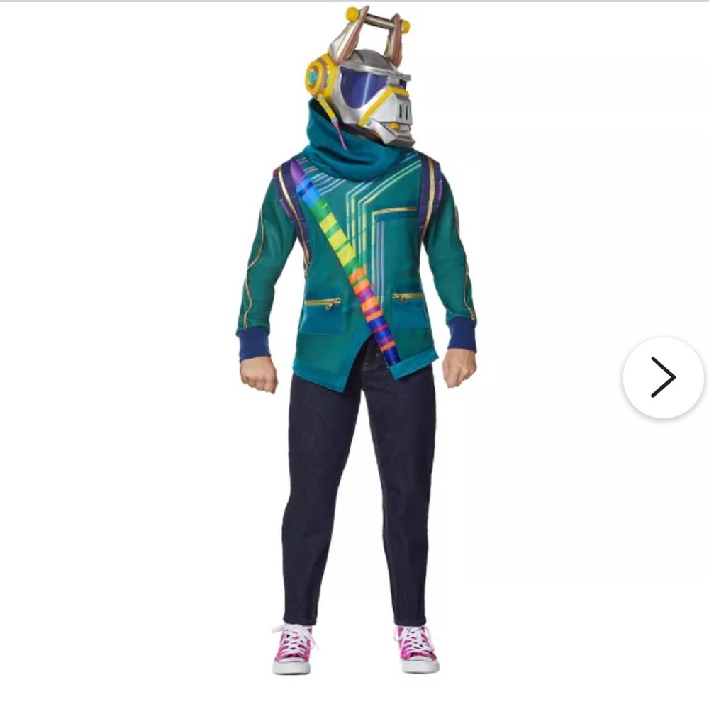 Fortnite DJ Yonder Costume med 8-10